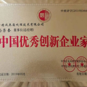 中國(guó)優(yōu) 秀創(chuàng)新企業(yè)家